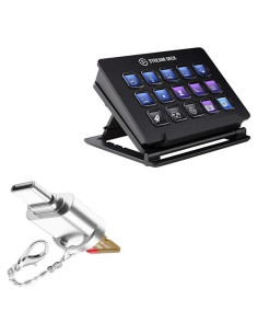 Adaptador BoxWave USB Tipo-C para Elgato Stream Deck - Lector Micro SD