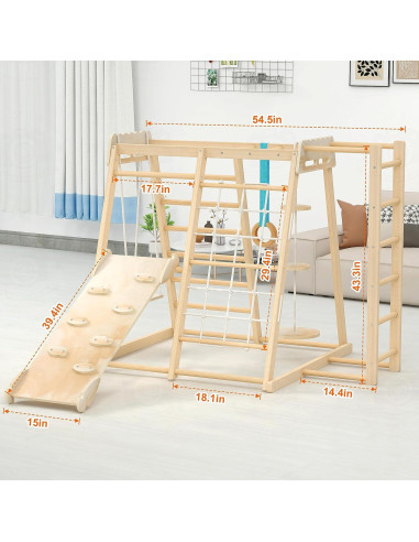 Gimnasio de Selva Wofafa para Niños - Parque Infantil Interior