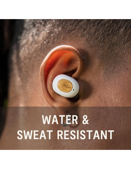 Auriculares Inalámbricos House of Marley Champion 2 Crema