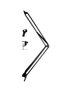 Paquete de Soportes de Micrófono ChromaCast 3 en 1 - Brazo de Tijera 71 cm y 96 cm 2
