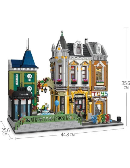 Juego de Bloques de Construcción General Jim 1500 Piezas