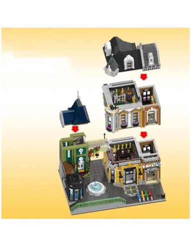 Juego de Bloques de Construcción General Jim 1500 Piezas