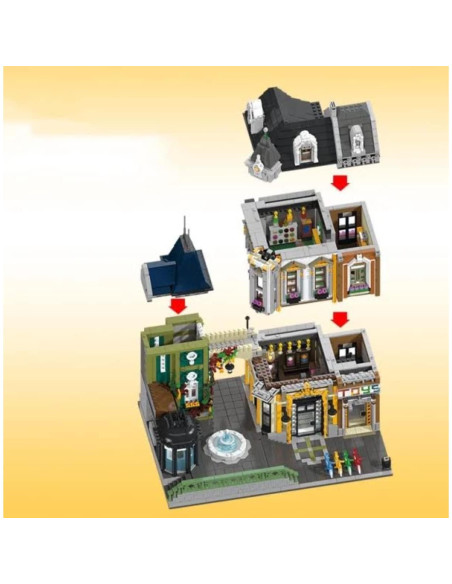 Juego de Bloques de Construcción General Jim 1500 Piezas