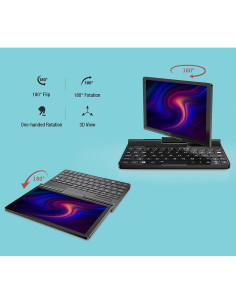 GPD Pocket 3 Mini Laptop 8" Táctil 16GB/512GB Negro Ámbar 2