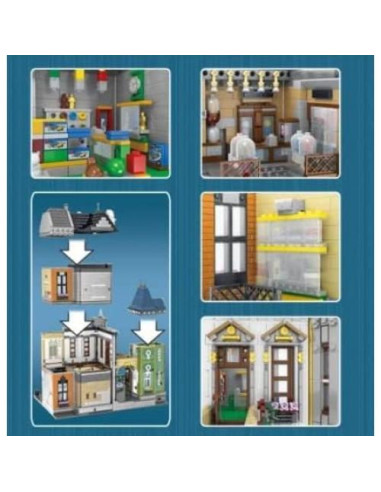 Juego de Bloques de Construcción General Jim 1500 Piezas