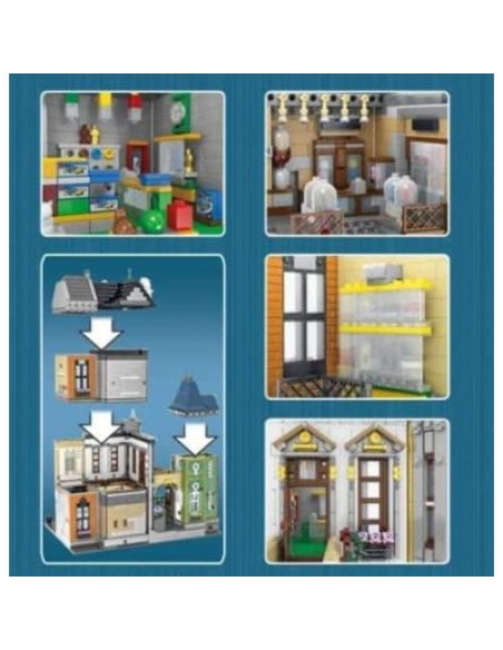 Juego de Bloques de Construcción General Jim 1500 Piezas