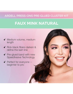 Ardell Pestañas Postizas Inferiores Fauxmink Natural - 12 Unidades 2