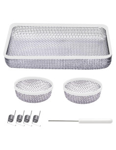 Eazy2hD 3 Paquete Pantallas de Insectos para RV Acero Inoxidable