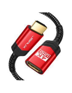 Cable de Extensión HDMI JSAUX 1.0M 4K 60Hz Macho a Hembra