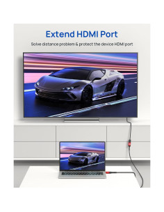 Cable de Extensión HDMI JSAUX 1.0M 4K 60Hz Macho a Hembra 2