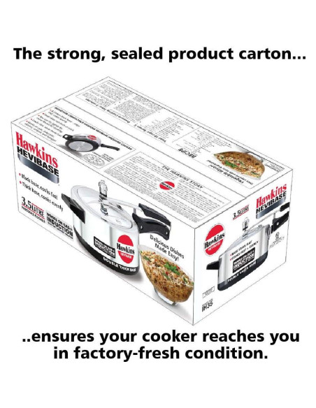 Olla a presión Hawkins IH35 de aluminio 3.5 litros plata Olla a presión Hawkins IH35 de aluminio 3.5 litros plata