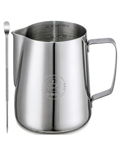 Jarra Espumadora de Leche ZOWIE KING 350ml Acero Inoxidable