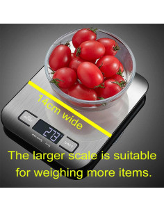 Básculas Digitales de Cocina HENGDA&LIANSHAN 5kg y 500g 2