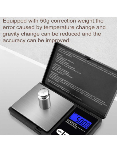 Básculas Digitales de Cocina HENGDA&LIANSHAN 5kg y 500g