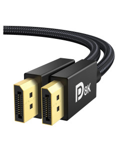 Cable DisplayPort 8K 1.4 IVANKY 2m Trenzado Certificado VESA