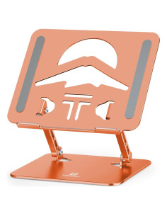Soporte para Laptop ToBeoneer Ajustable Ergonómico Naranja