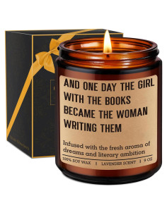 Vela Aromática de Lavanda Miracu 255g - Regalo para Escritores