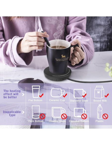 Calentador de Tazas de Café MOXKING C1 con Apagado Automático