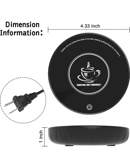 Calentador de Tazas de Café MOXKING C1 con Apagado Automático