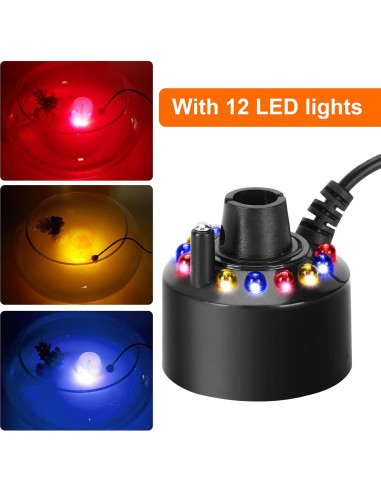 Fabricante de Neblina Ultrasónico FITNATE 12 LED 24V