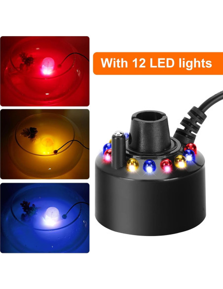 Fabricante de Neblina Ultrasónico FITNATE 12 LED 24V