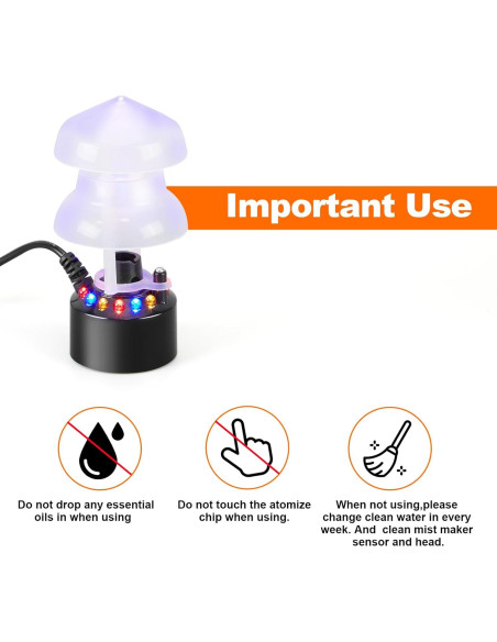 Fabricante de Neblina Ultrasónico FITNATE 12 LED 24V