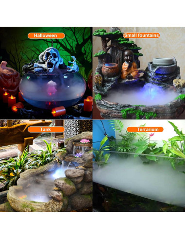 Fabricante de Neblina Ultrasónico FITNATE 12 LED 24V