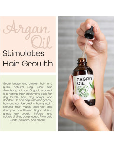 Aceite de Argán 100% Puro Premium Nature 255 g - Hidratante Cabello y Piel 2
