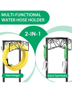 Soporte para Manguera TomCare de Metal Resistente 150 PIES 2