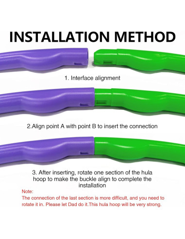 Kit de Fitness 8 Piezas BEVBBJOA - Aros y Cuerdas Ajustables