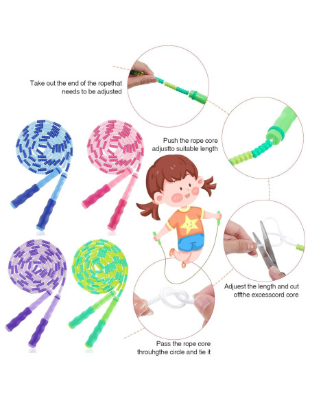 Kit de Fitness 8 Piezas BEVBBJOA - Aros y Cuerdas Ajustables