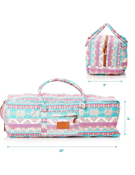 Bolsa de Yoga Extra Grande DoYourYoga Ghanpati con Bolsillos