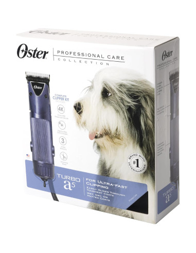 Cortadora de Mascotas Oster A5 Turbo 2 Velocidades 4000 SPM