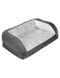 Cama ortopédica para perros Serta - Gris pizarra Grande