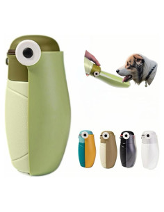 Botella de Agua Plegable para Perros Genérico 16 oz Verde