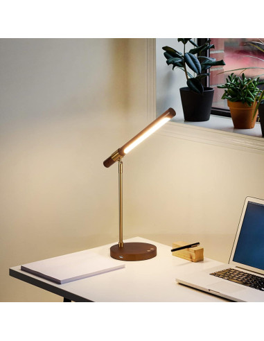 Lámpara de Escritorio LED Myhaptim con Cargador Inalámbrico