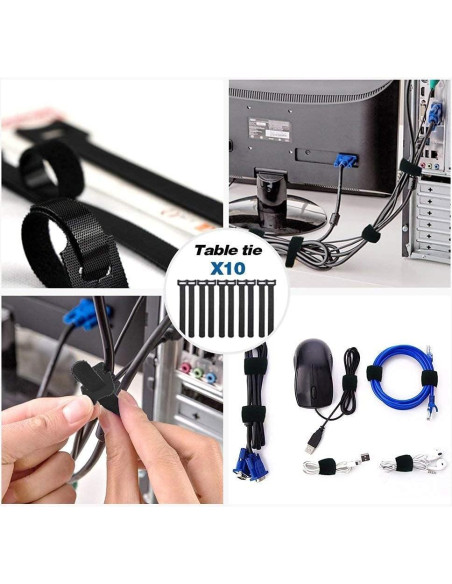 Caja Organizadora de Cables Davidsons - 2 Unidades, Blanco Hielo