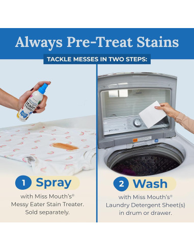 Paquete de 3 Tratador de Manchas Miss Mouth - Jabón y Spray