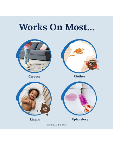 Paquete de 3 Tratador de Manchas Miss Mouth - Jabón y Spray