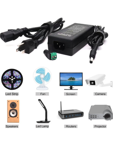 Adaptador de Corriente 5V 10A 50W ADRESUNO para Tiras LED