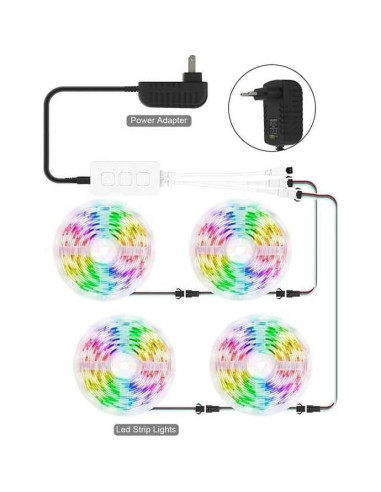 Adaptador de Corriente 5V 10A 50W ADRESUNO para Tiras LED