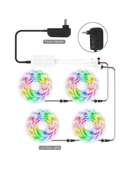 Adaptador de Corriente 5V 10A 50W ADRESUNO para Tiras LED