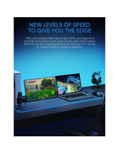 Monitor Portátil ARZOPA Z1FC 16.1" 144Hz FHD IPS 2