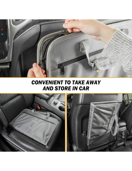 Bandeja para Comer en el Volante JOYTUTUS Gris 3 en 1