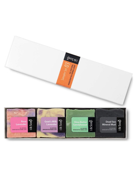 Set de Jabones Naturales I & Jabón 5 Piezas Hecho a Mano