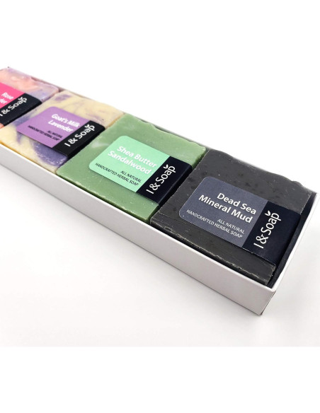 Set de Jabones Naturales I & Jabón 5 Piezas Hecho a Mano