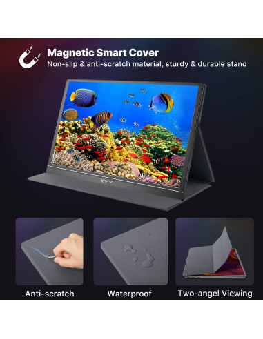 KYY Soporte de Monitor Portátil 15.6'' K3 Funda 2-en-1