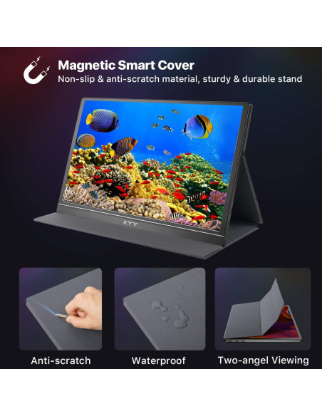 KYY Soporte de Monitor Portátil 15.6'' K3 Funda 2-en-1