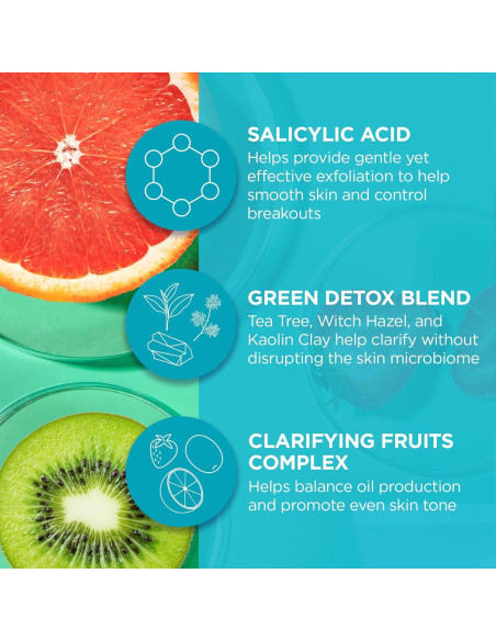 Gel de Ducha Aclarador Andalou Naturals 250 ml - Pomelo Exfoliante