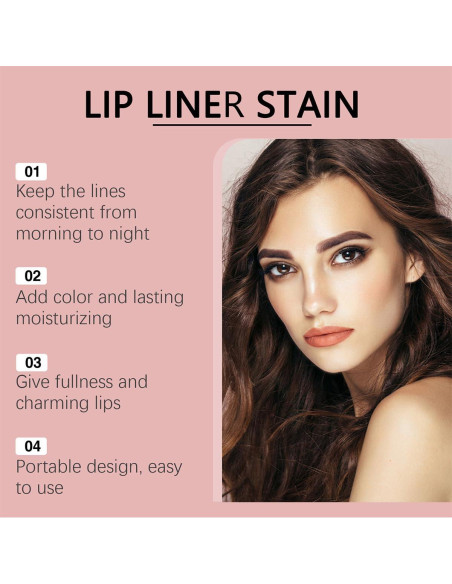 Conjunto 3 Pcs Tinte Labial Despegable Pakivs - Duradero e Impermeable Conjunto 3 Pcs Tinte Labial Despegable Pakivs - Duradero e Impermeable